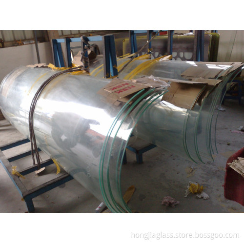 Curved Pillar Glass